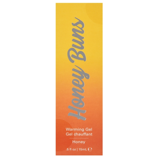 Honey Buns warming gel with honey flavor.