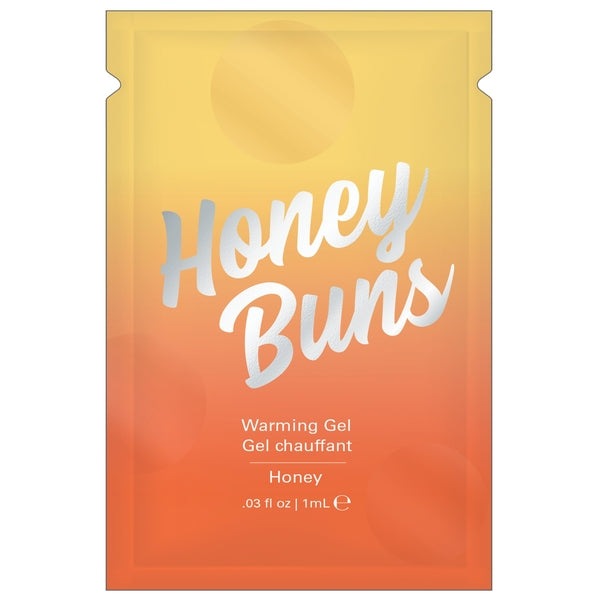 Honey Buns warming gel packet with honey flavor.