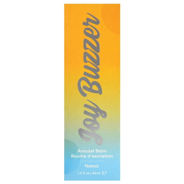 Joy Buzzer Arousal Balm in Naked flavor.
