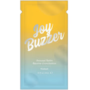 Joy Buzzer arousal balm in a single-use packet.
