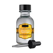 Kama Sutra Oil of Love Coconut Pineapple body oil with dropper.