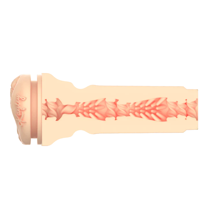 Kayley Gunner Interactive Stroker with a lifelike TPE sleeve and internal ridges.