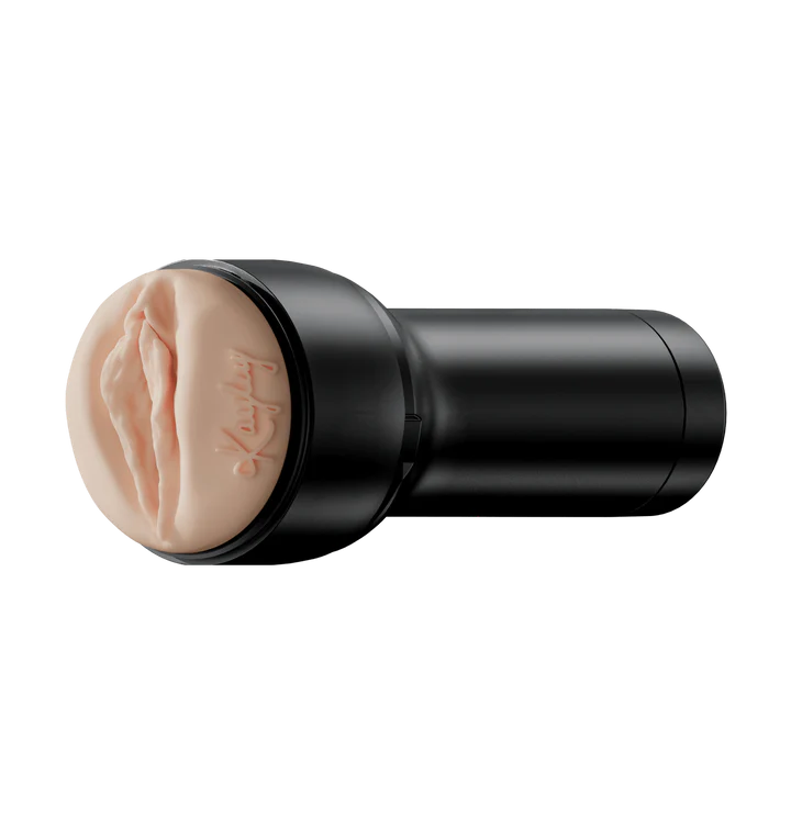 Kayley Gunner Interactive Stroker with a lifelike TPE sleeve.