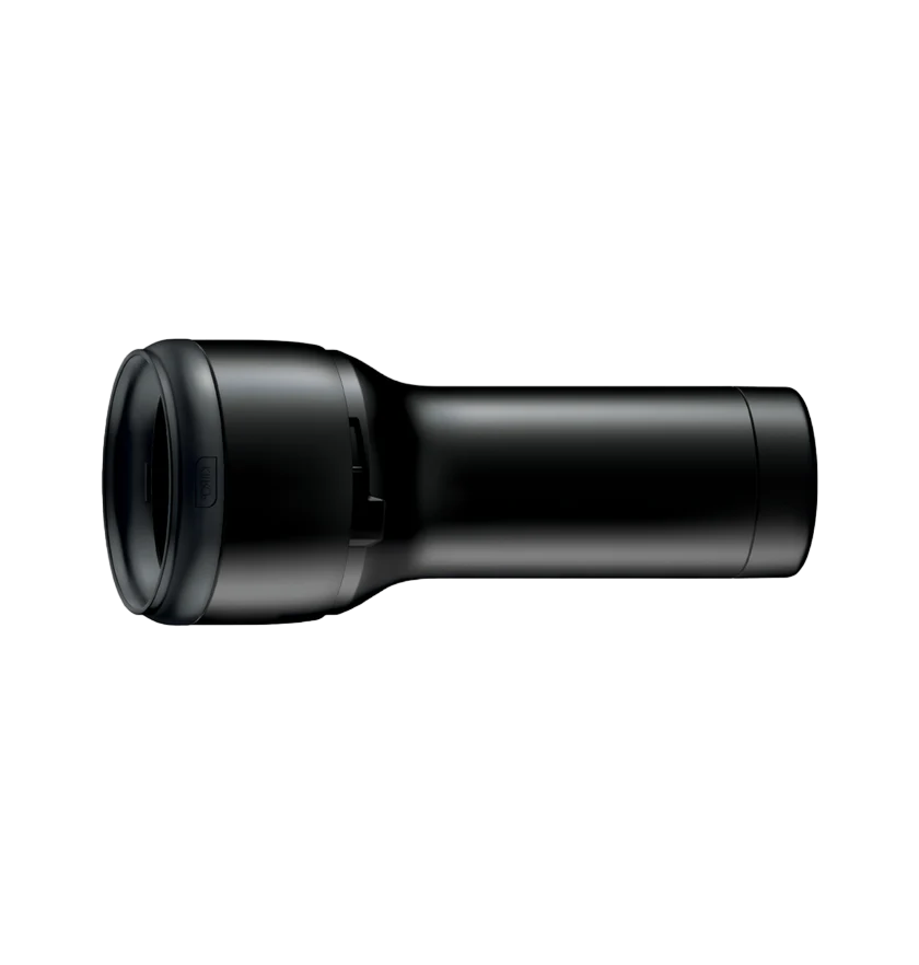 Black Keon compatible stroker case and attachment ring.