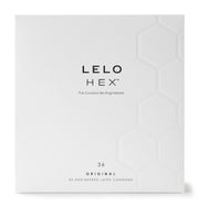 LELO HEX Original condoms, 36 pack, re-engineered latex.