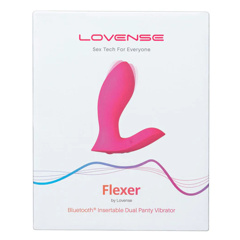 Lovense Flexer app-controlled dual panty vibrator with G-spot motion.