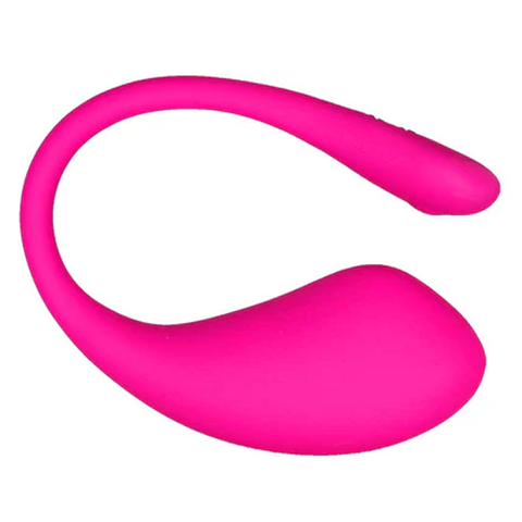 Lovense Lush 3 app-controlled wearable egg vibrator in pink