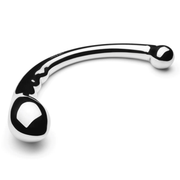 Curved stainless steel wand with a bulbous end.