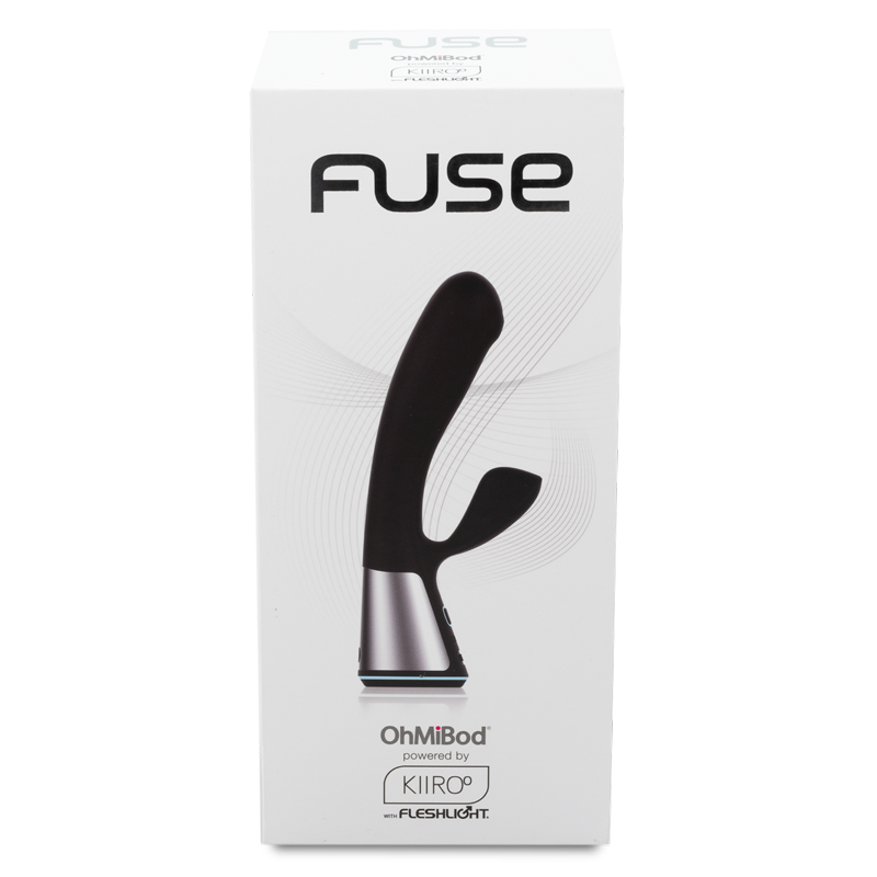 Black Fuse app-controlled G-spot vibrator by OhMiBod.