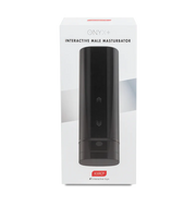 Black Onyx+ interactive male masturbator with up and down arrows.