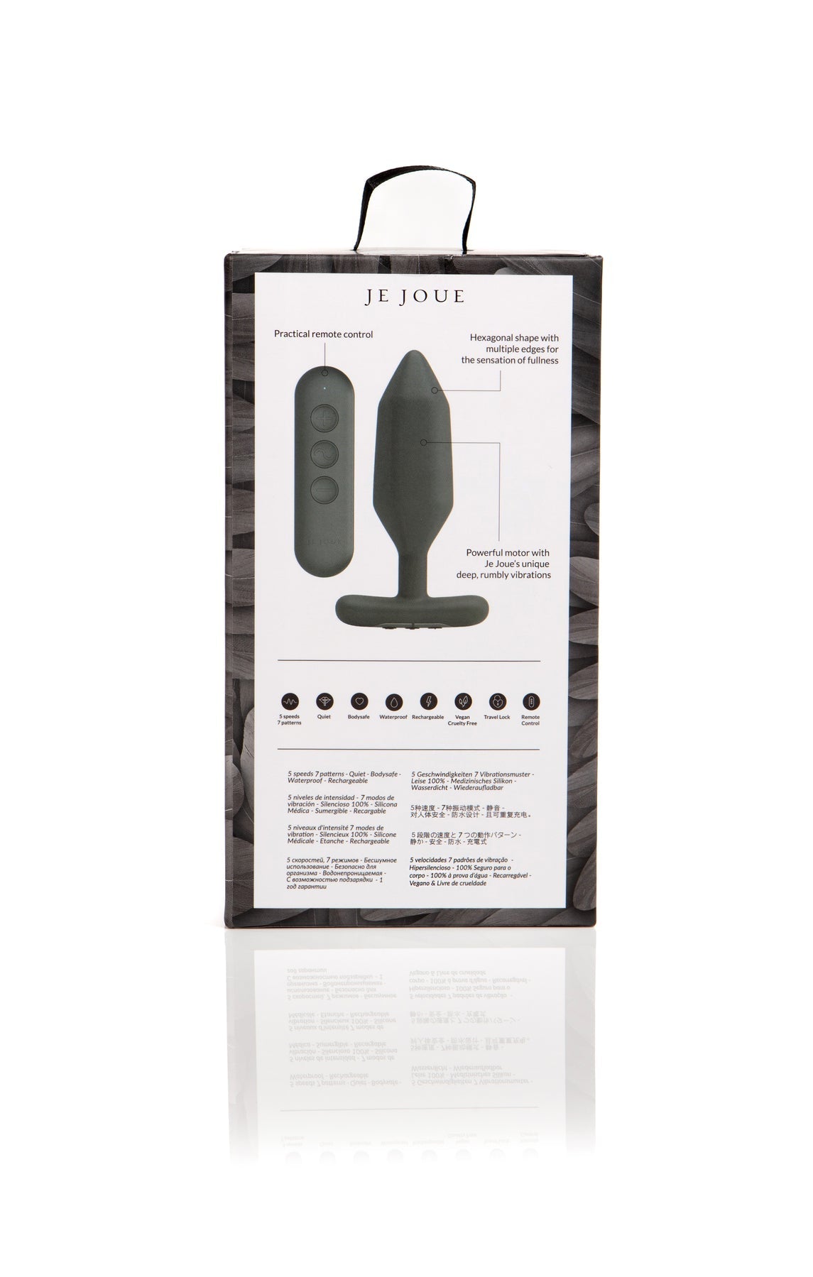 Onyx Vibrating Anal Plug with Remote – Je Joue