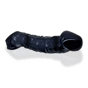 Black textured cocksheath with a smooth, bulbous tip.