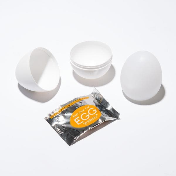 Tenga Lovers EGG masturbator with packaging and casing.