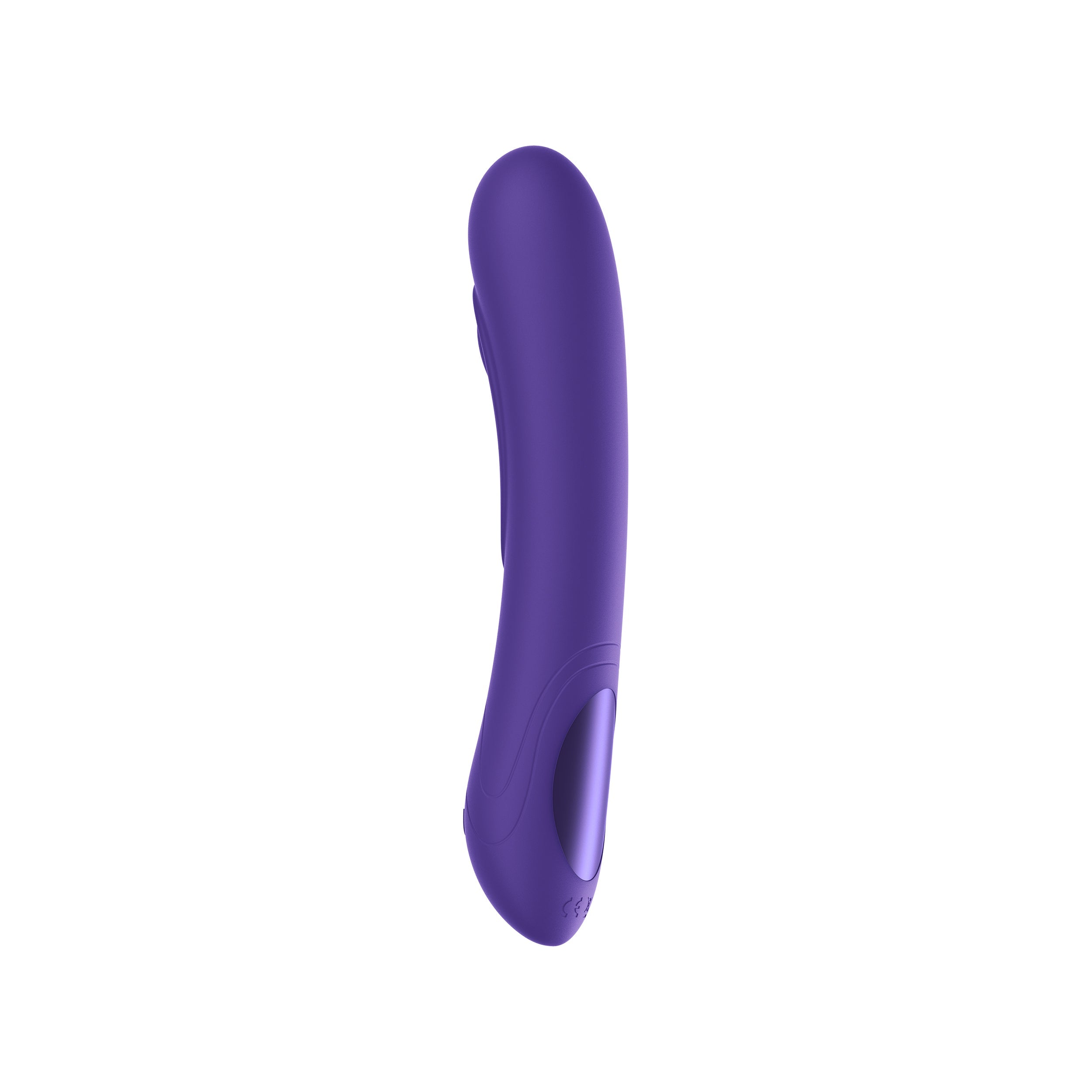 Purple G-spot vibrator with touch technology.