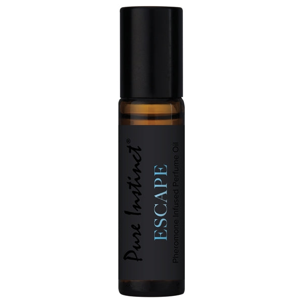 Pure Instinct Escape Pheromone Infused Perfume Oil for men.