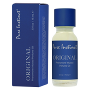 Pure Instinct Original Pheromone Infused Perfume Oil in a 15mL bottle.