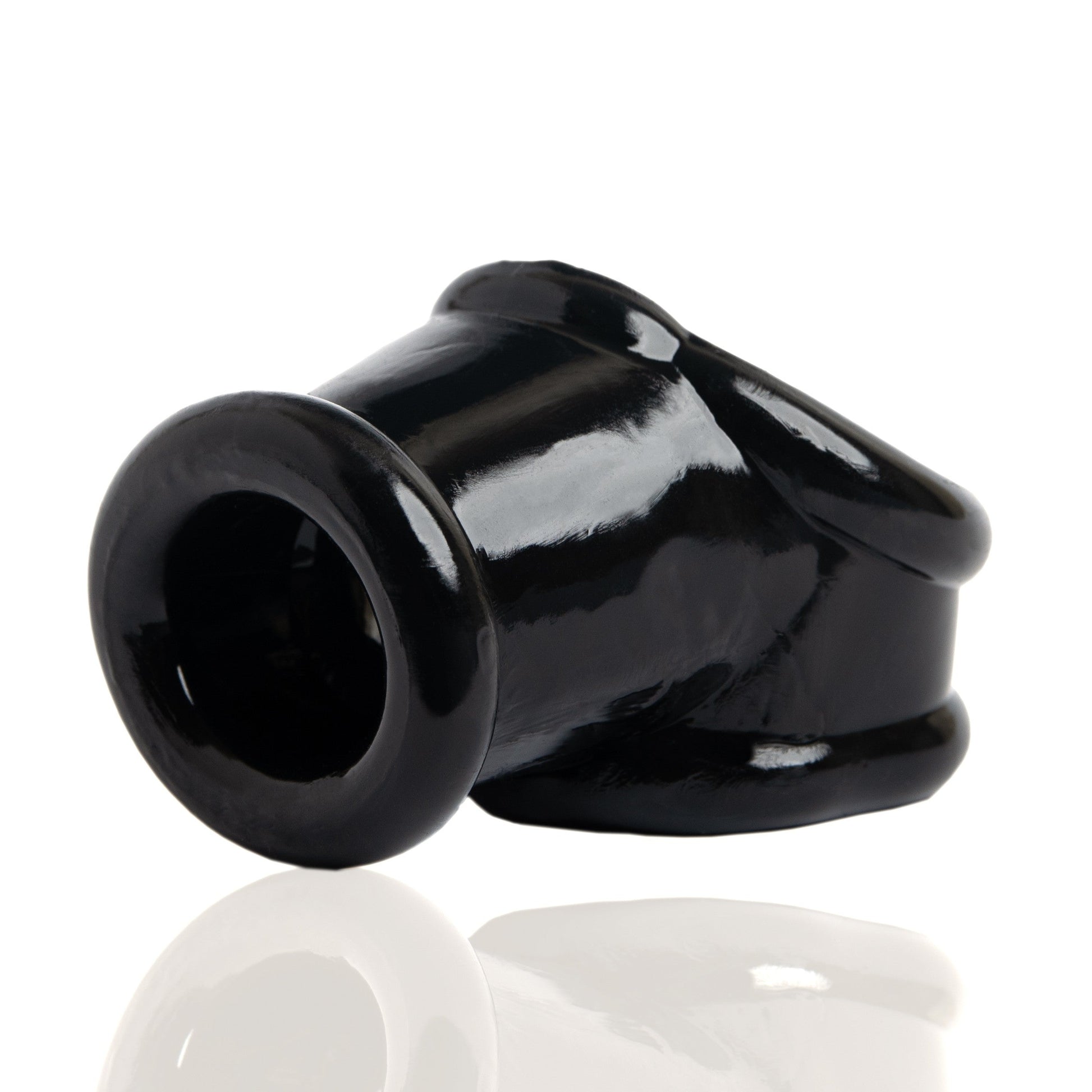 Black FLEXtpr cocksling and ball stretcher with a wide opening.