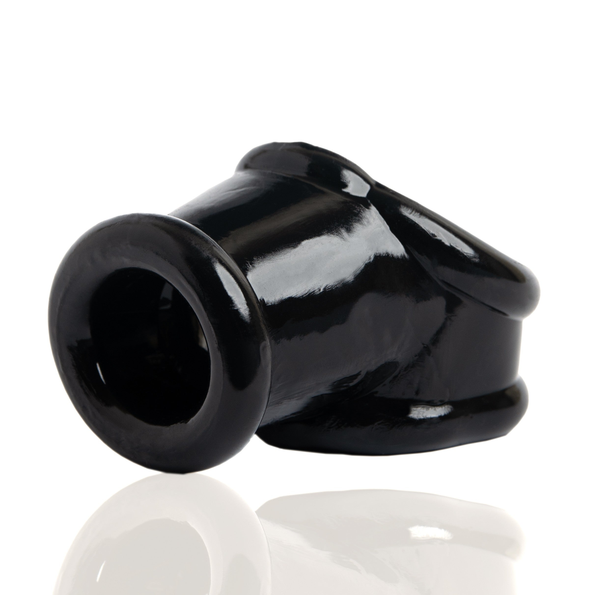 Black FLEXtpr cocksling and ball stretcher with a wide opening.