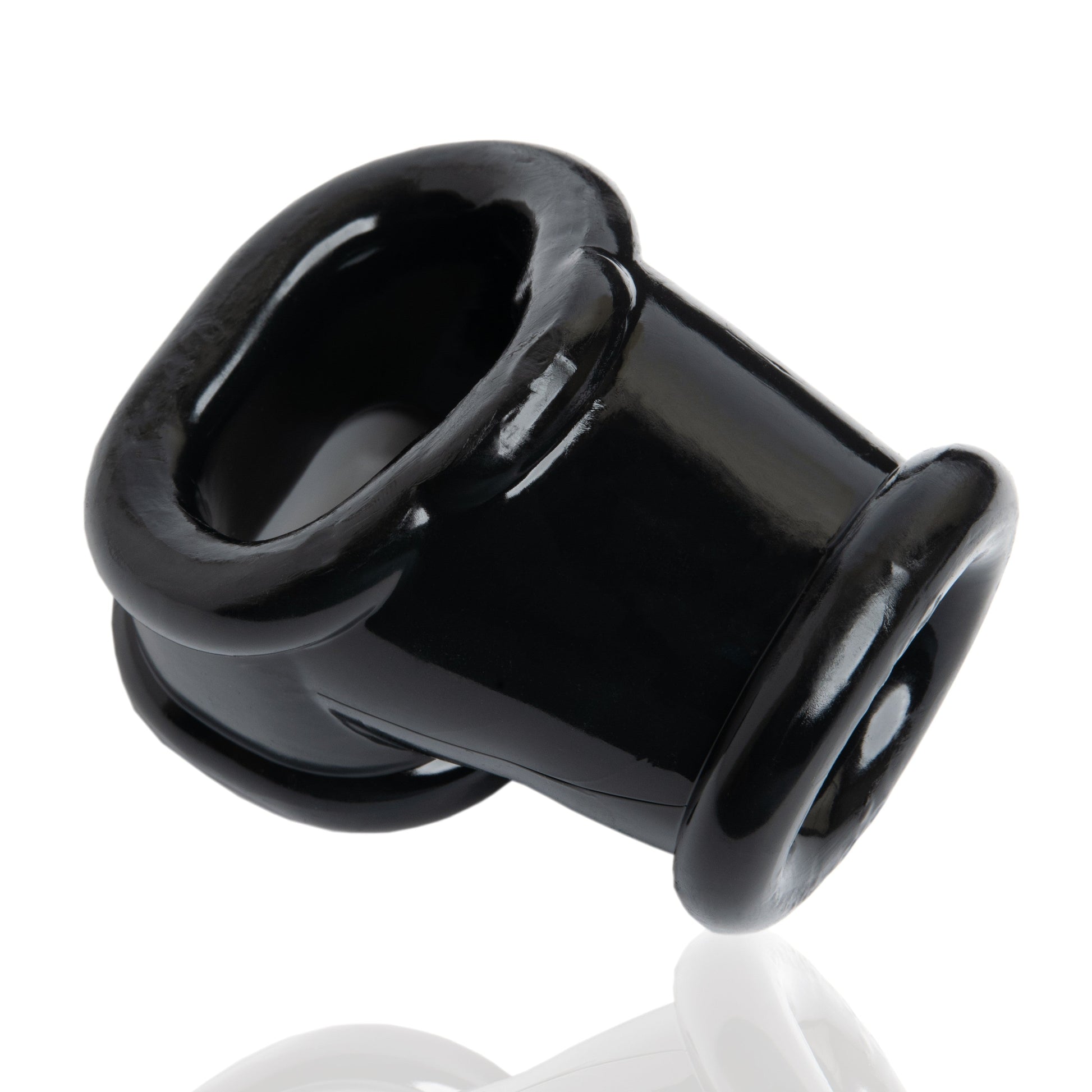 Black FLEXtpr cocksling and ball stretcher with a unique sling design.