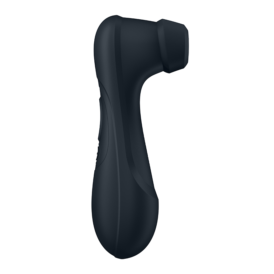 Dark grey Satisfyer Pro 2 Generation 3 clitoral air pulse vibrator.