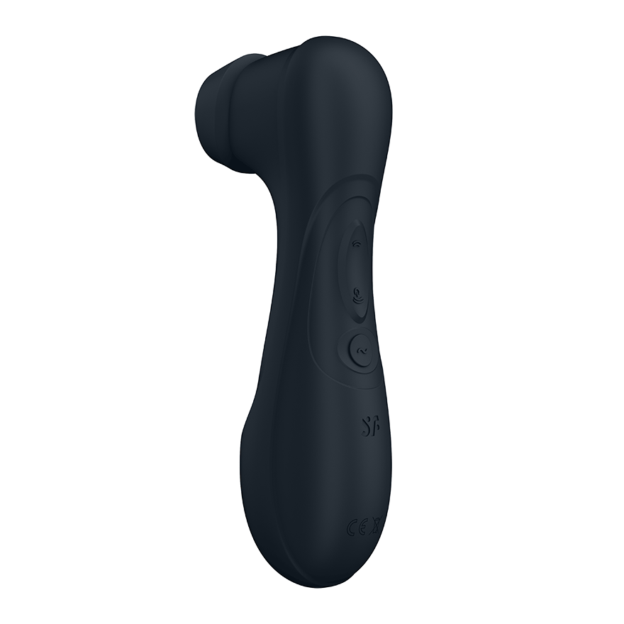 Satisfyer Pro 2 Generation 3 clitoral vibrator in dark grey.