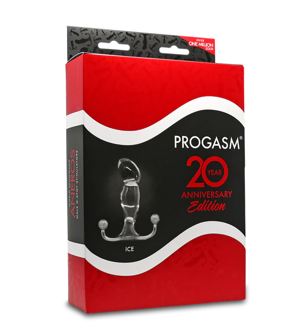 Progasm Hands-Free Prostate Massager in Ice.