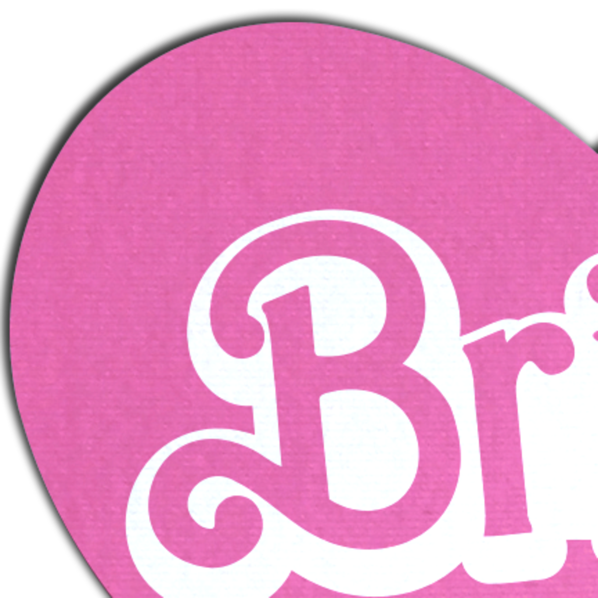 Pink heart-shaped nipple pasties with "Bride" text in white lettering.