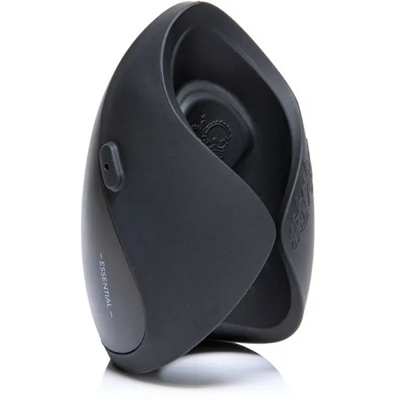 A black Pulse Solo Essential Dragon Eye oscillating penis toy.