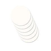 Three pairs of double-stick circle pastie refills.