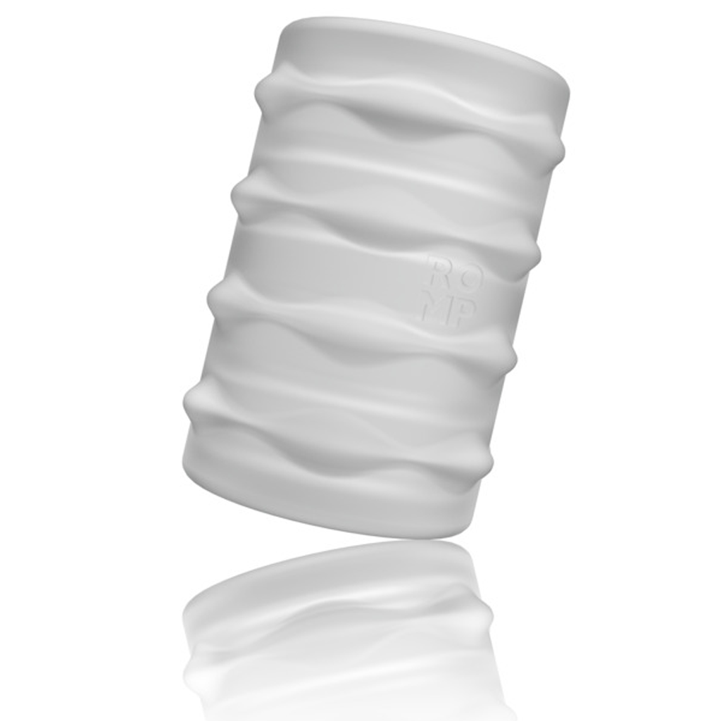 White textured stroker with ROMP logo.