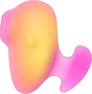 A pink and orange clitoral suction stimulator with a smooth, organic shape.