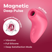 A pink stimulator with "Magnetic Deep Pulse" text and a "4D" logo.
