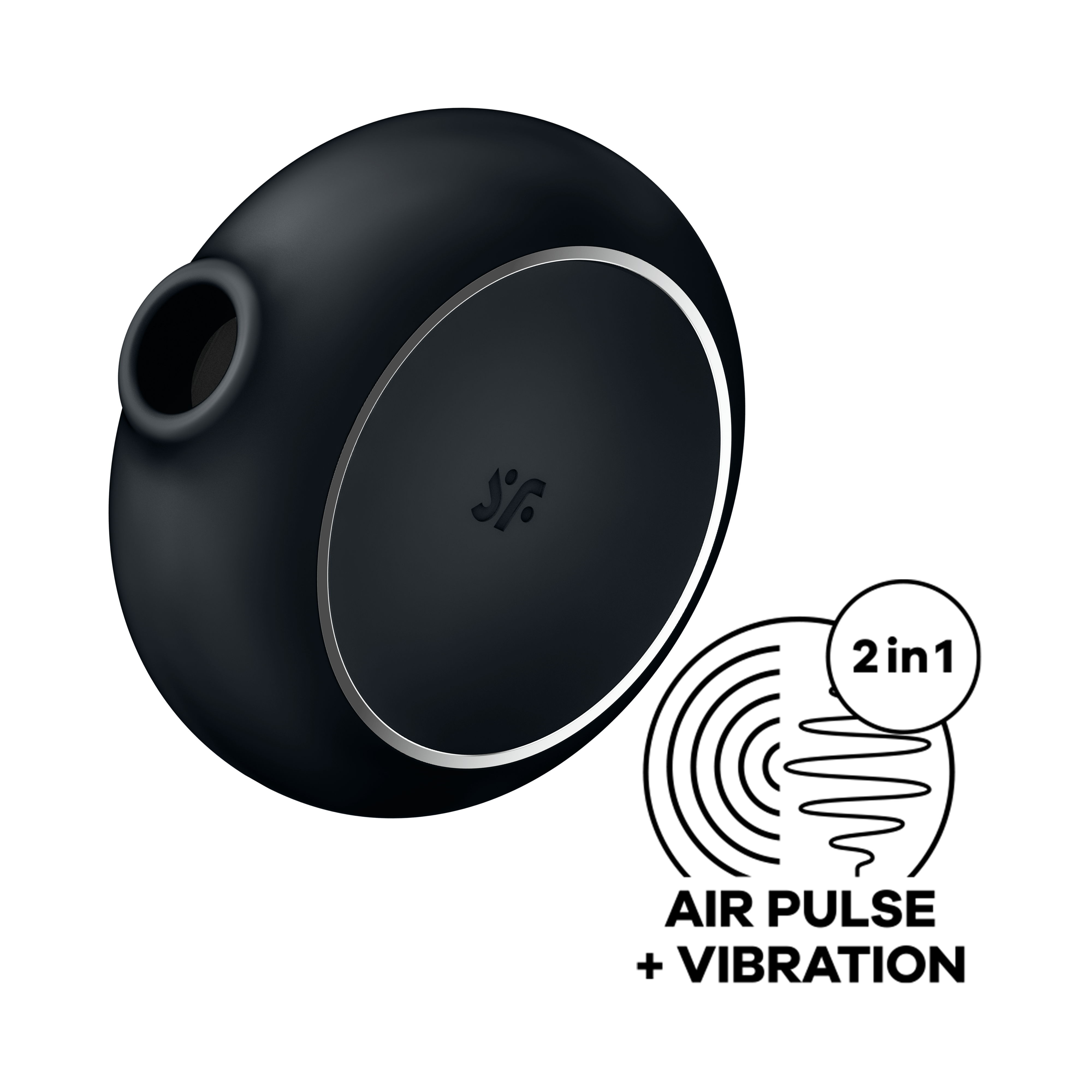 Satisfyer Pro To Go 3 waterproof vibrator with air pulse and vibration features.