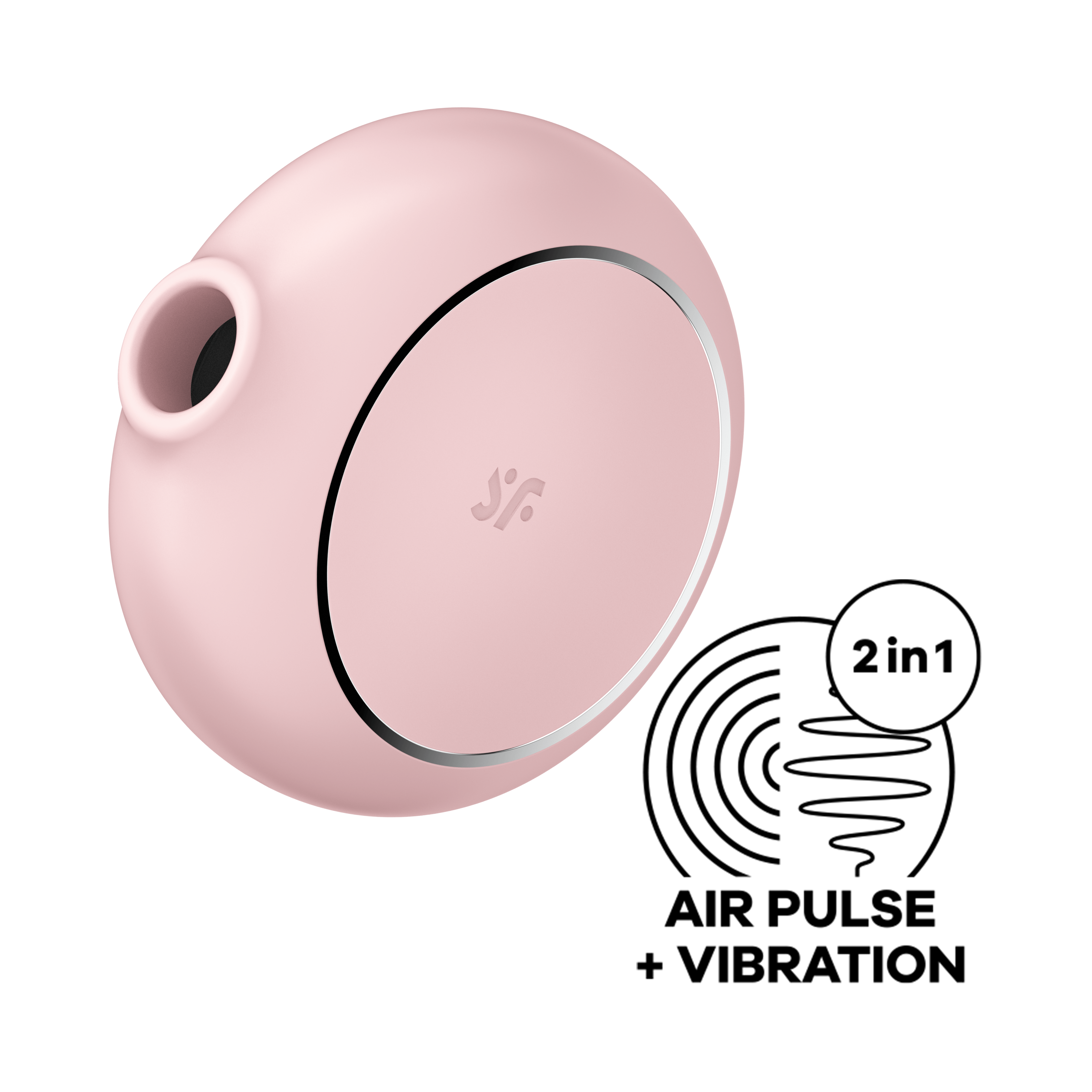A pink Satisfyer Pro To Go 3 clitoral vibrator with air pulse and vibration features.