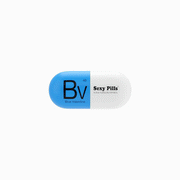 Blue Valentine waterproof male masturbator sleeve disguised as a blue and white pill.