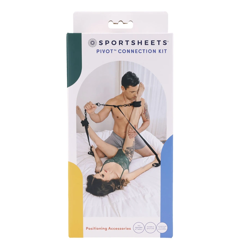 Sportsheets Pivot Connection Kit with adjustable tethers and cuffs.