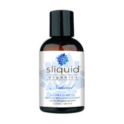 Sliquid Organics Natural water-based lubricant in a 4.2oz bottle.