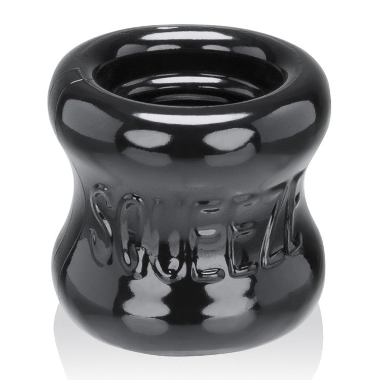 Black Squeeze Ergonomic Ball Stretcher made of soft FLEXtpr.