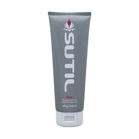 Sutil Rich personal lubricant in a grey tube with white cap.