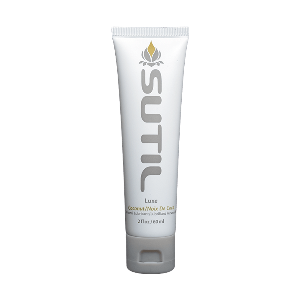Sutil Coconut Water-Based Personal Lubricant tube.