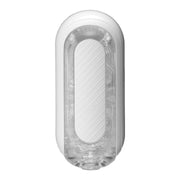 White Tenga Flip Zero reusable male masturbator with TPE sleeve.