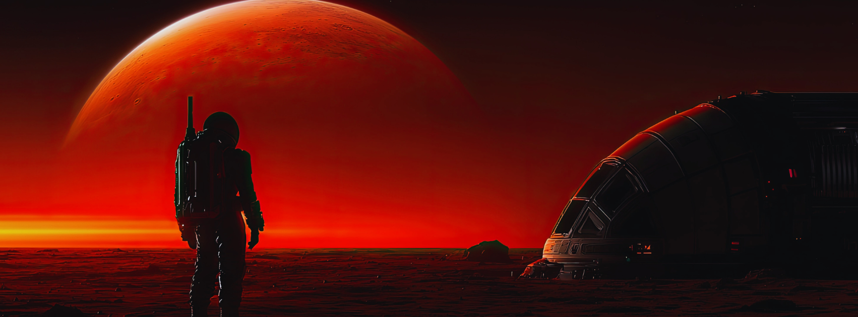 Mars-inspired red hero image for Red Pleasures limited edition collection