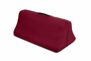 Merlot Tula Toy Mount sex cushion with a zippered closure.