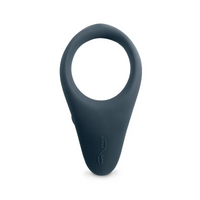 A dark grey vibrating ring with the We-Vibe logo.