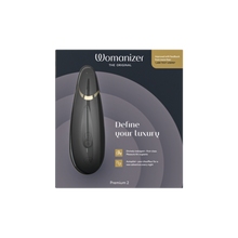Womanizer Premium 2 Pleasure Air Clitoral Stimulator — Black