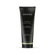 Black tube of Wicked Sage + Sea Salt Sensual Massage Cream.