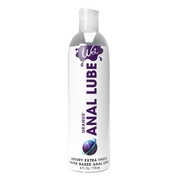 Uranus Extra Thick Water Based Anal Lube bottle with purple text and a planet graphic.